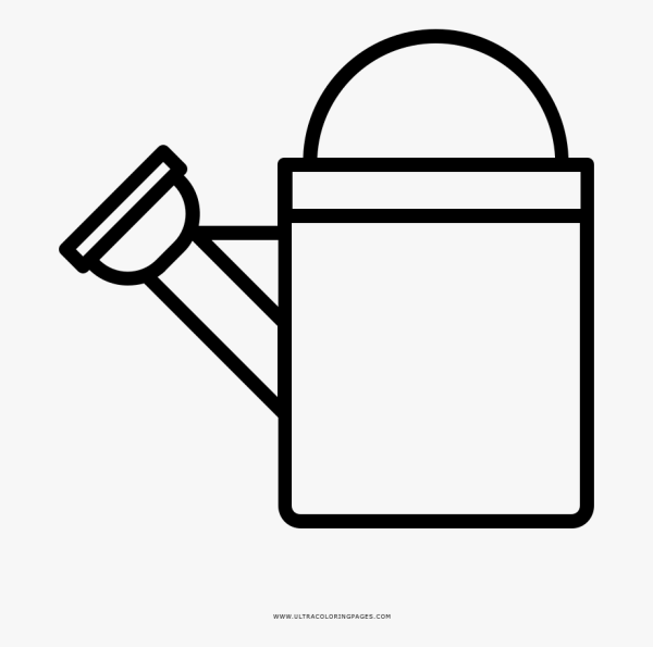 Лейка раскраска