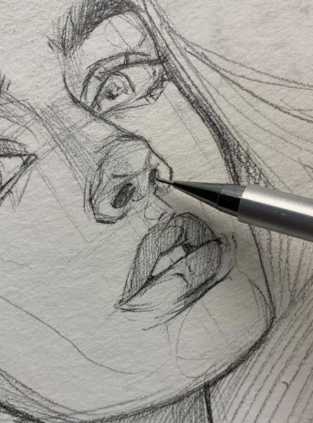 Эскизы карандашом