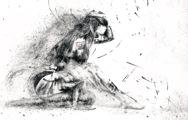 Монохромные арты