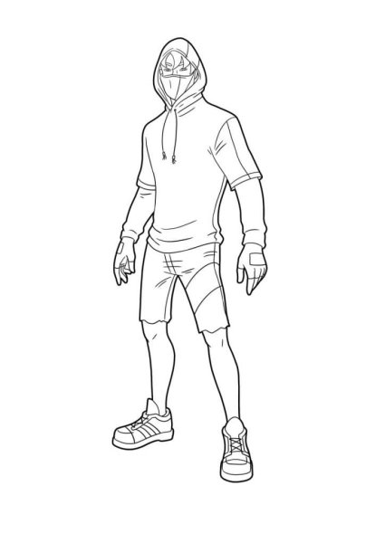 Рисование карандашом ФОРТНАЙТ