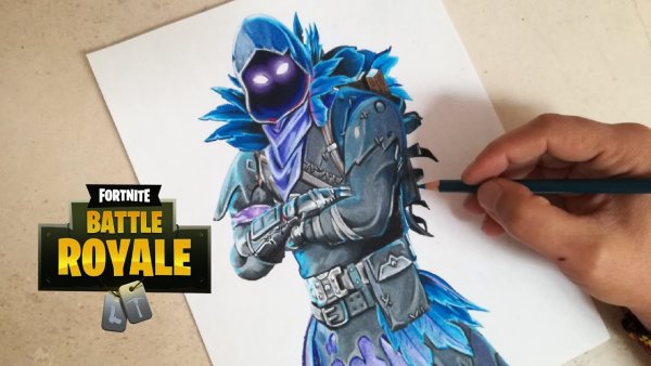 Раскраски ФОРТНАЙТ Ронин