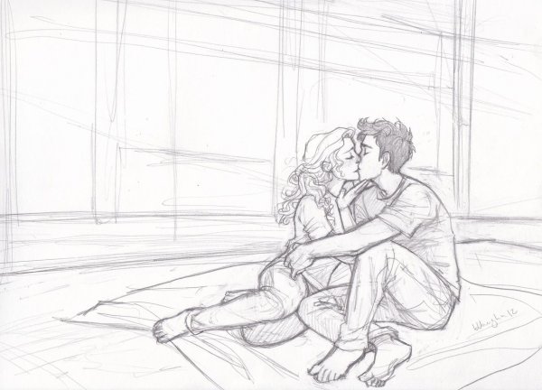 Любовь картинки карандашом