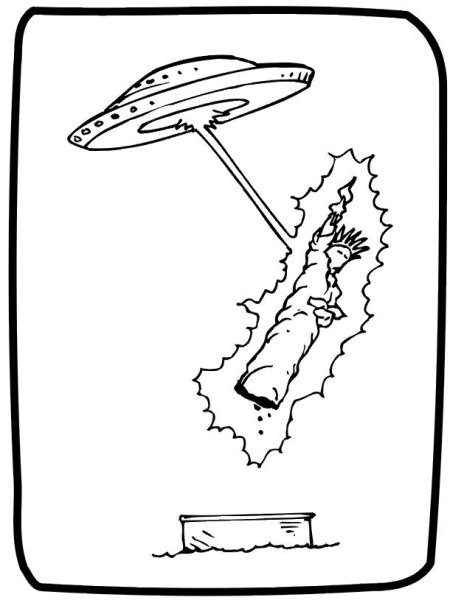 Летательный аппарат рисунок