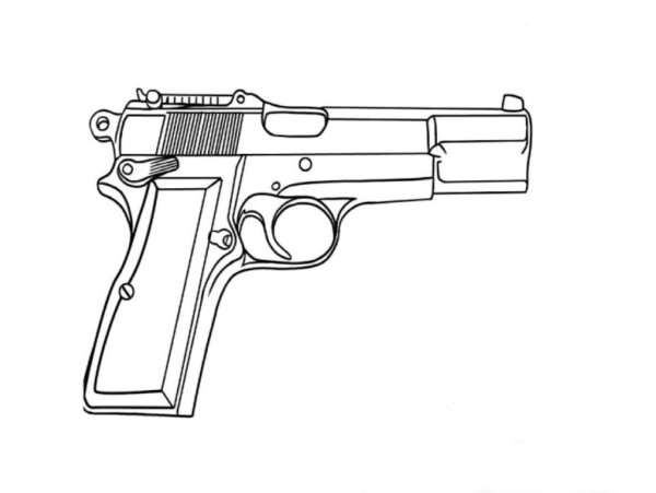 Револьвер карандашом