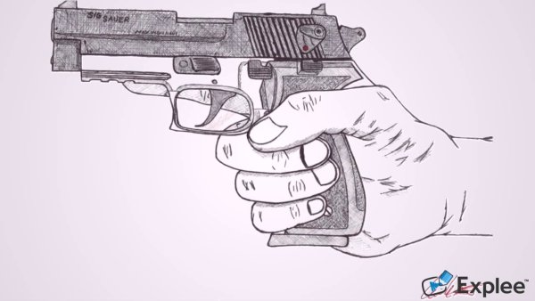 Пистолет для срисовки легкие