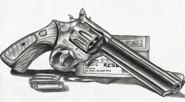 Пистолет набросок