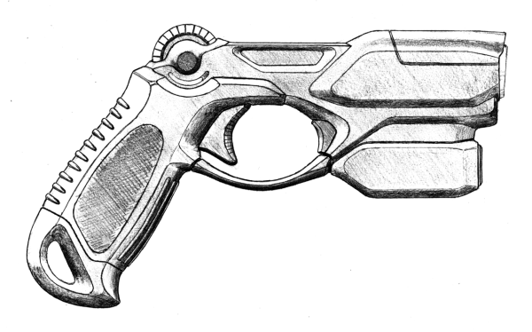 Чертёж DESERTEAGLE из стандофф 2