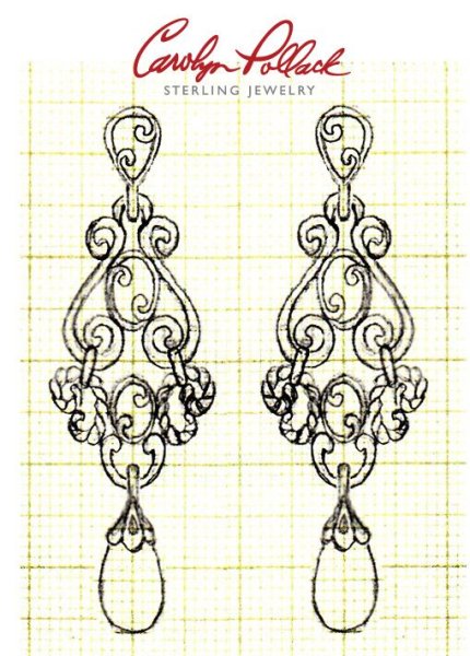 Серьги эскиз