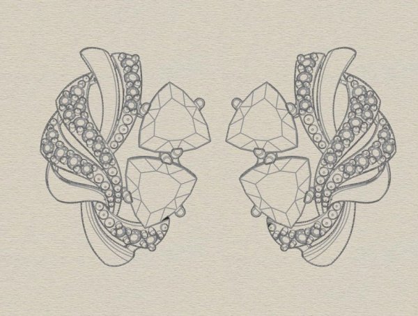 Эскизы ювелирных украшений