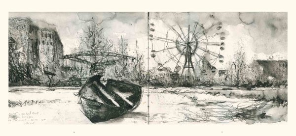 Чернобыль карандашом