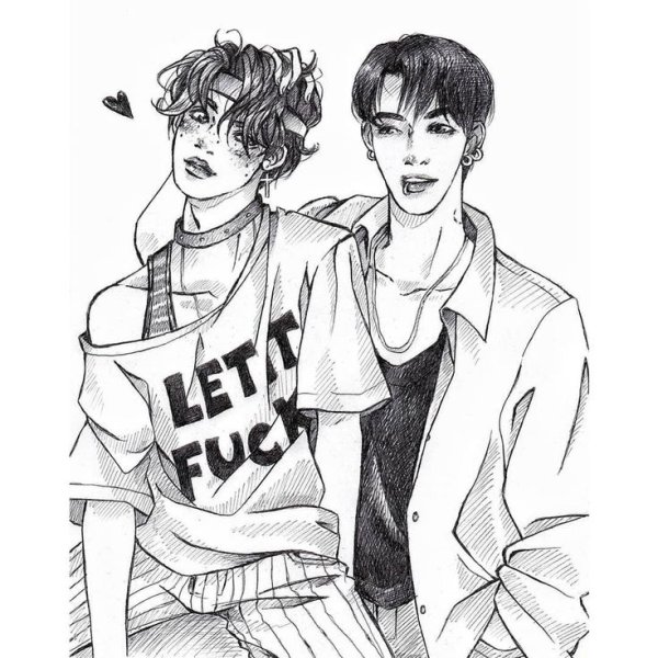 Чанликсы Stray Kids арт