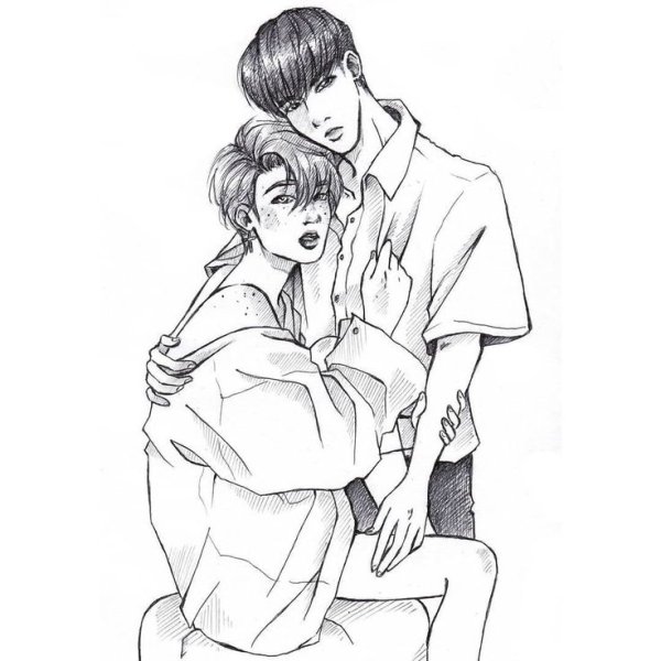 Феликс и чанбин арт