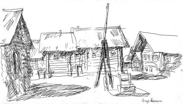 Эскиз деревни