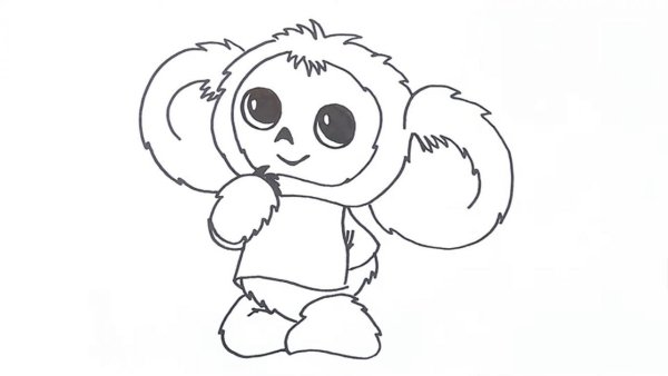 Чебурашка в апельсинах