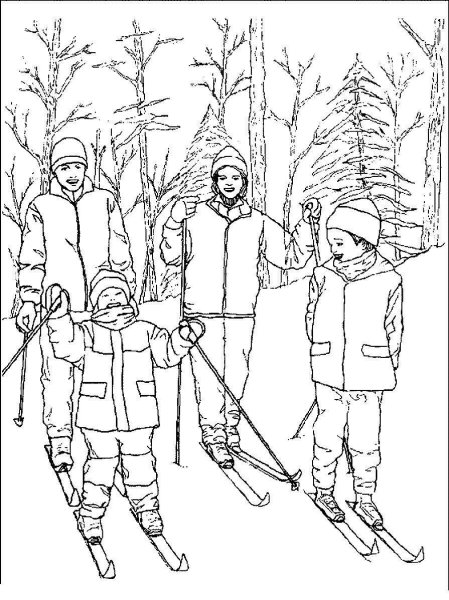 Осенне весенние раскраски