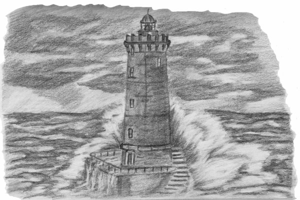 Зарисовка маяка