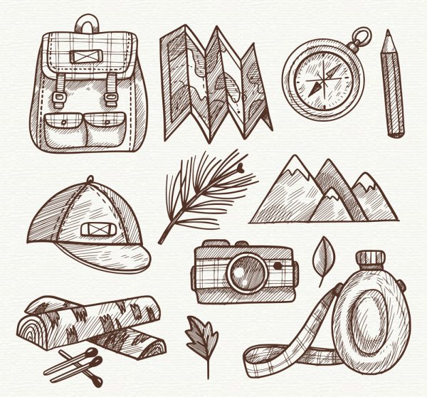 Путешествие рисунок