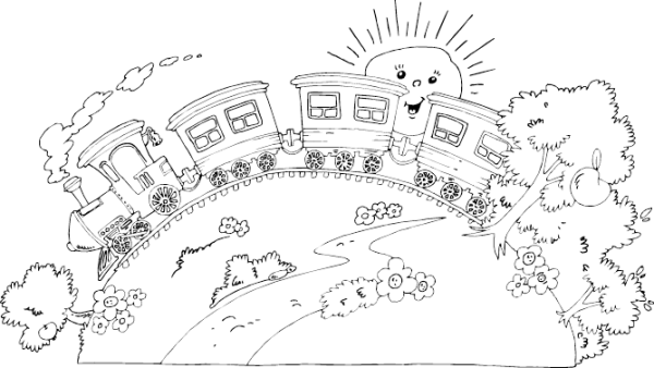Карта сокровищ раскраска