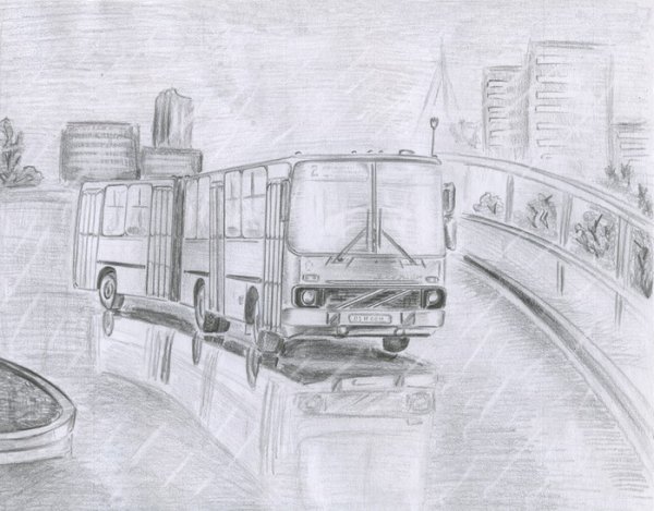 Зарисовки городского транспорта