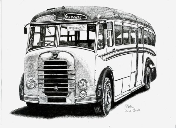 Автобус эскиз