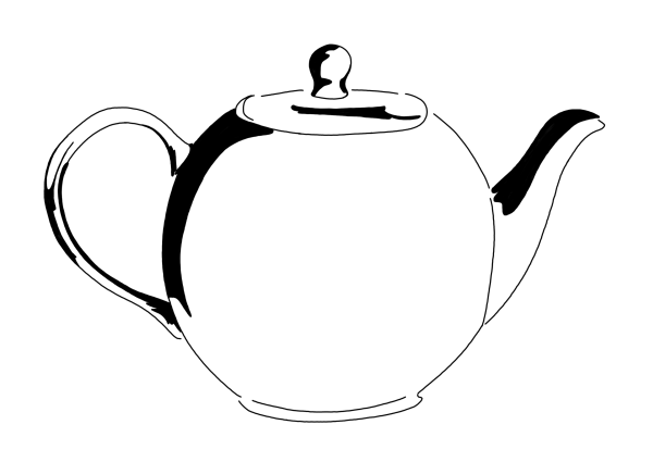 Рисование с натуры чайника