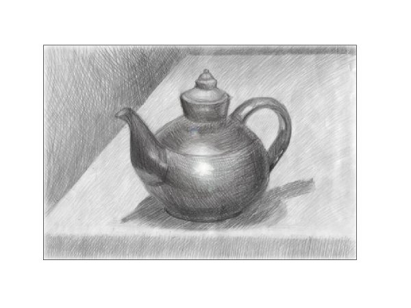 Чайник в графике