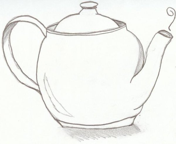 Раскраска чайник электрический