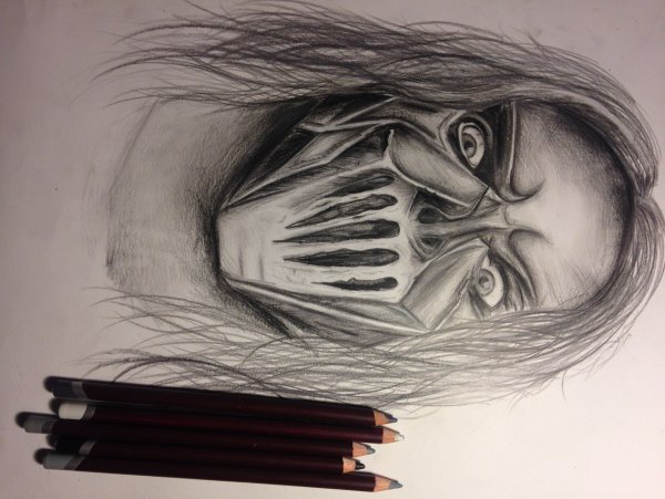 Череп скетч