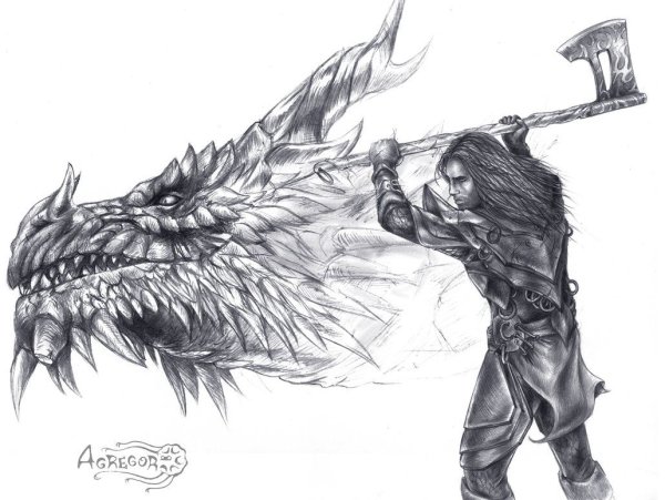 Скайрим рисунки