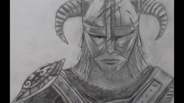 Довакин карандашом