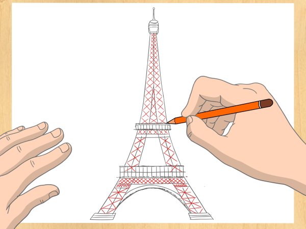 Средневековые башни зарисовки