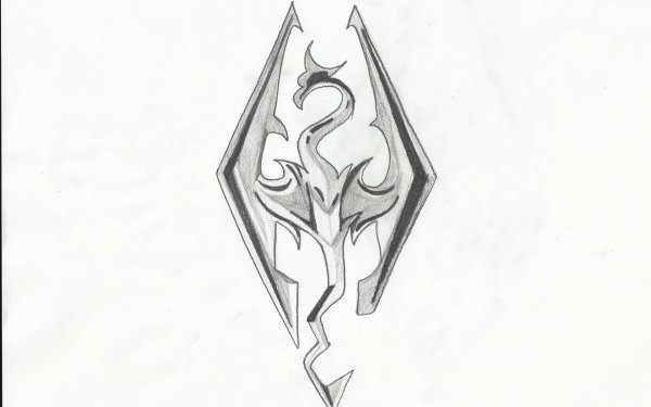 Скайрим карандашом