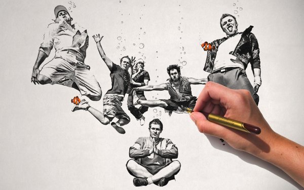 Креативные рисунки карандашом