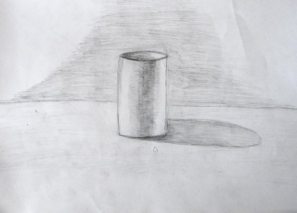 Цилиндр с тенью