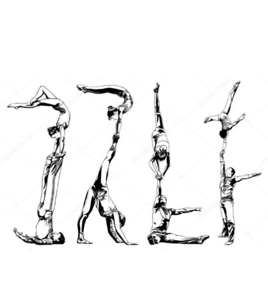 Скетчи спортивная акробатика Полуколонна