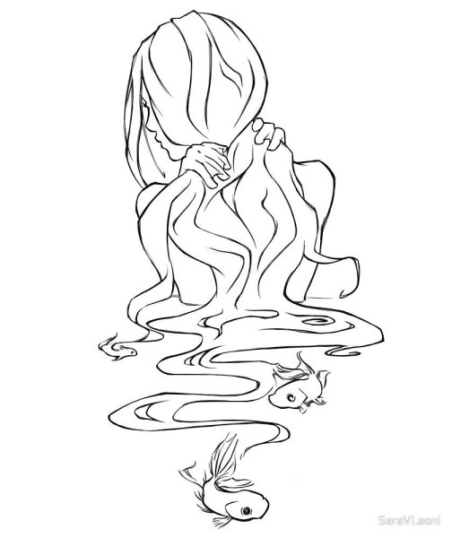 Зарисовки русалок