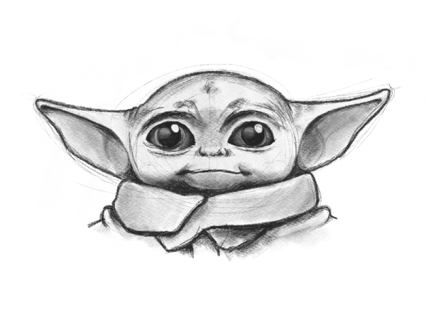 Раскраска йода Звездные войны