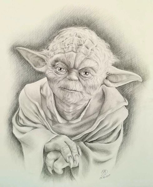 Йода эскиз