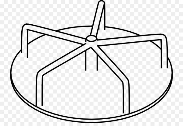 Карусель карандашом