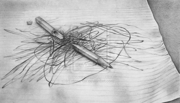 Сломанный карандаш