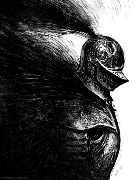 Мрачный арт карандашом