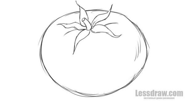 Помидор раскраска