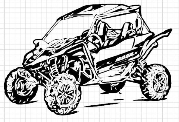 Багги Даккар раскраски