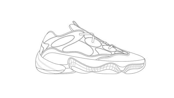 Yeezy 700 силуэт