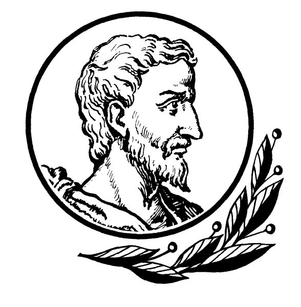 Пифагор портрет вектор
