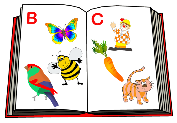 Букварь раскраска для детей книга