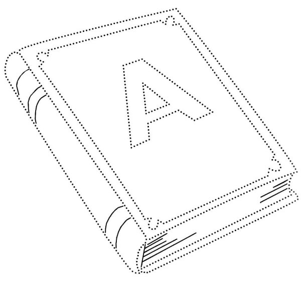 Раскраска "книга"