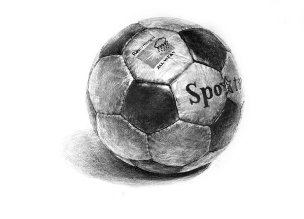 Футбольный мяч рисунок для срисовки