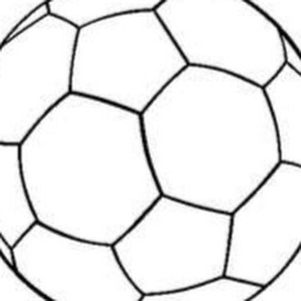 Футбольный мяч эскиз