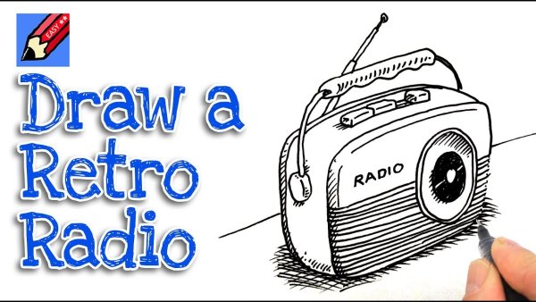 Как рисовать радио